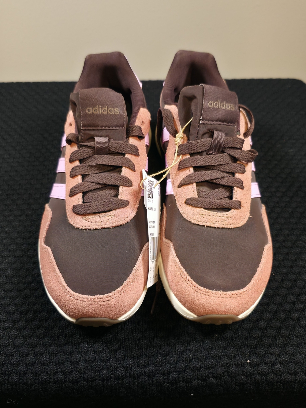 adidas Women’s Brown & Pink Casual Runner Sneakers